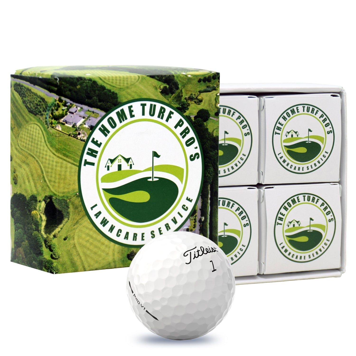 Titleist Pro V1 ゴルフボール 4ケースセット Titleist Pro V1 Custom 4-Ball Box – Ball Pro