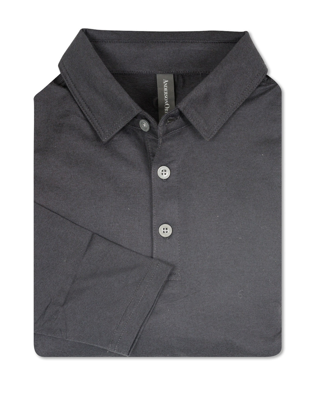 AndersonOrd Men's Gamer LS Polo