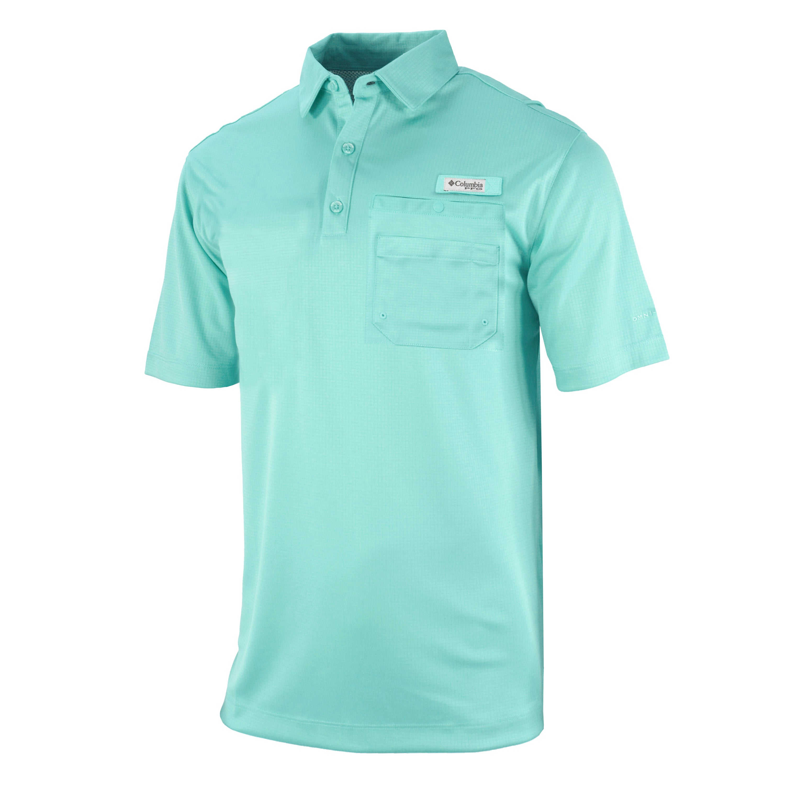 Columbia Men's Omni-Wick Flycaster Pocket Polo Shirt