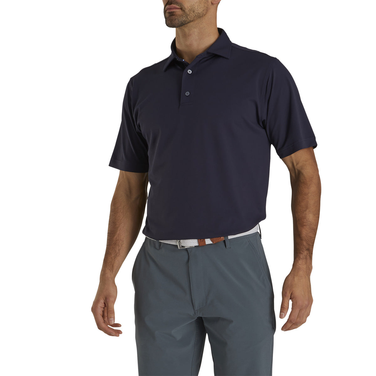 FootJoy Men's ProDry Performance Solid Stretch Pique Shirt