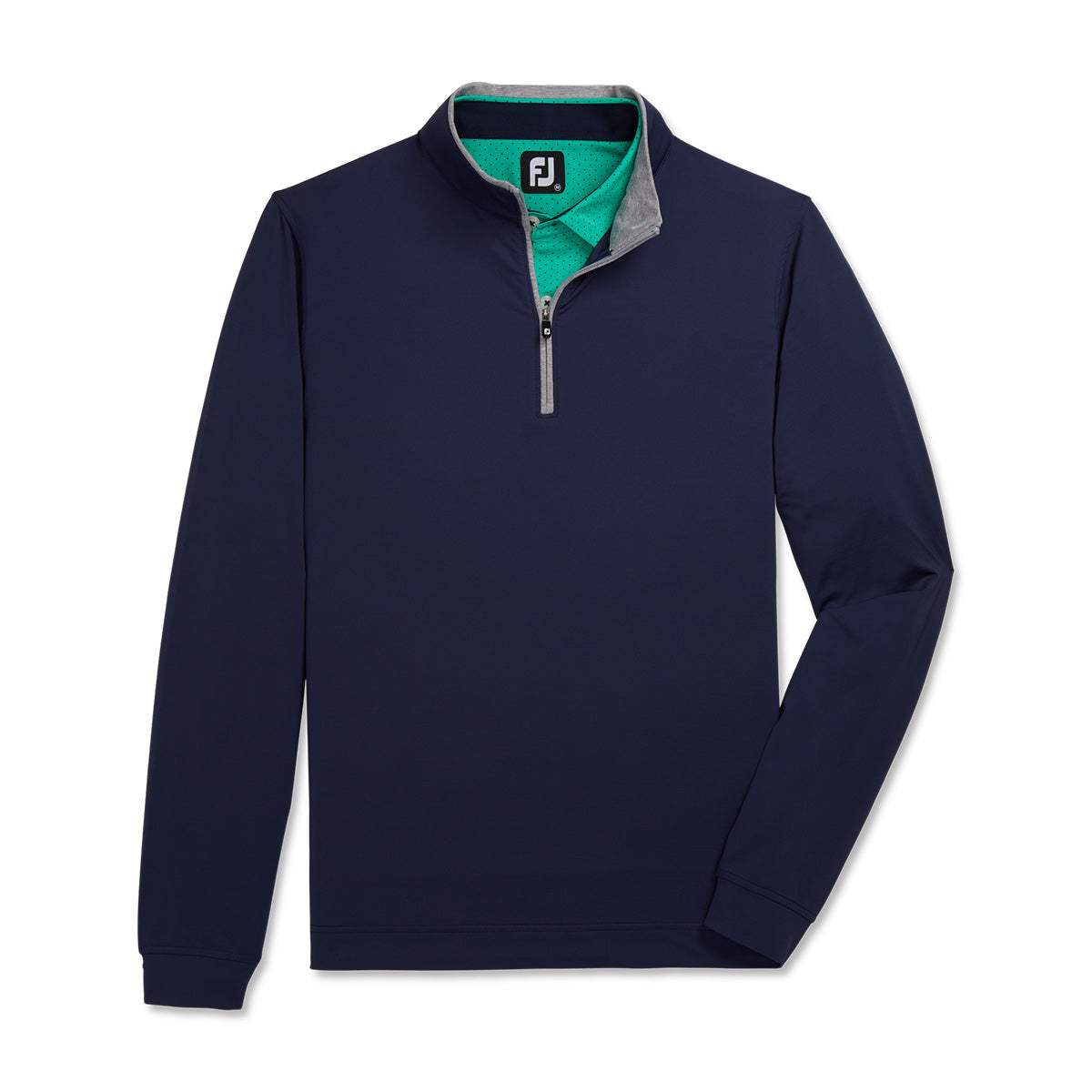 FootJoy Men's Lightweight Solid Mid-Layer with Trim