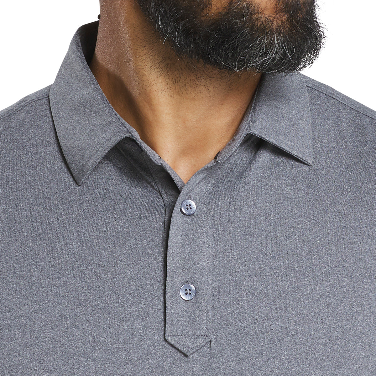FootJoy ProDry Men's Performance Solid Lisle Set On Placket Shirt