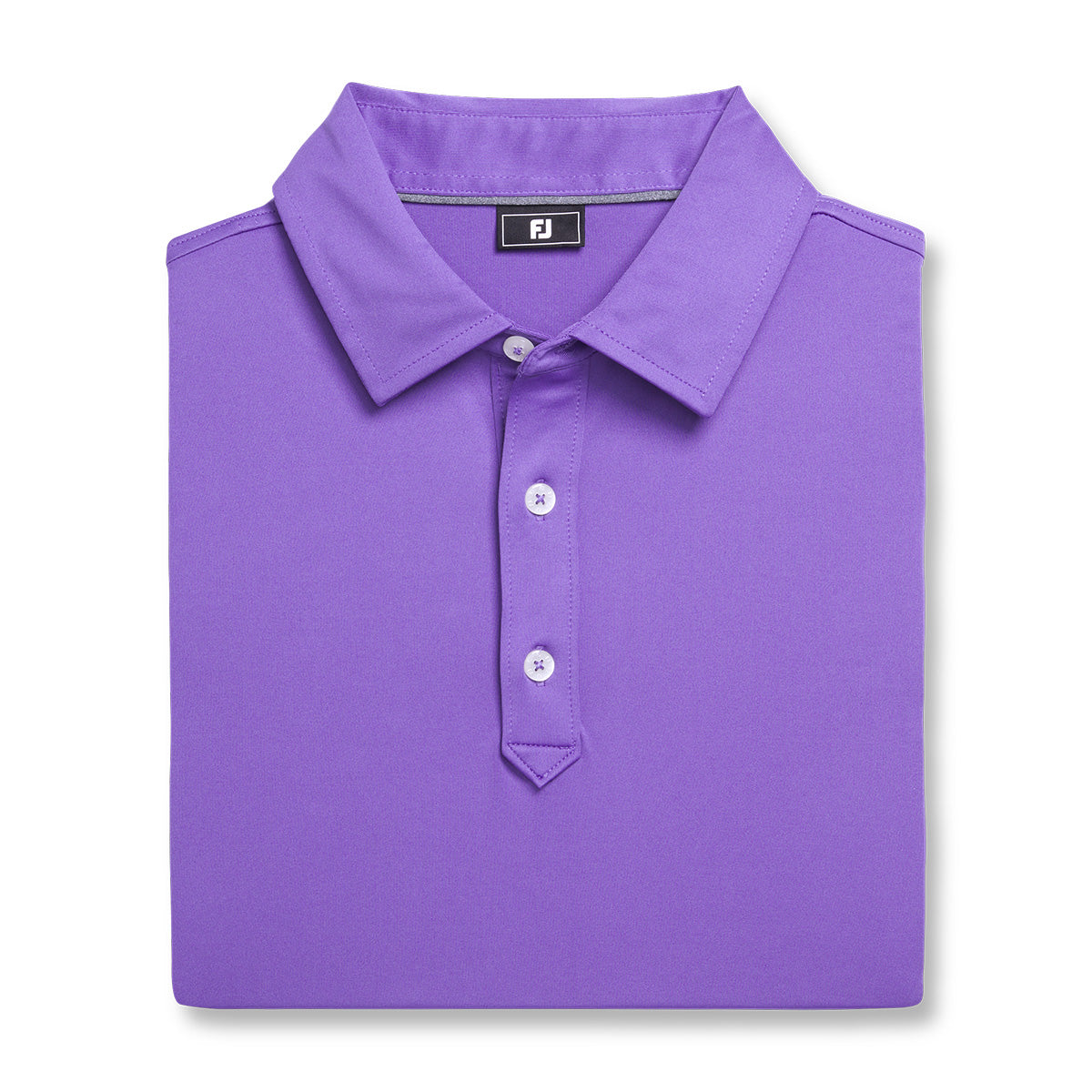 FootJoy ProDry Men's Performance Solid Lisle Set On Placket Shirt