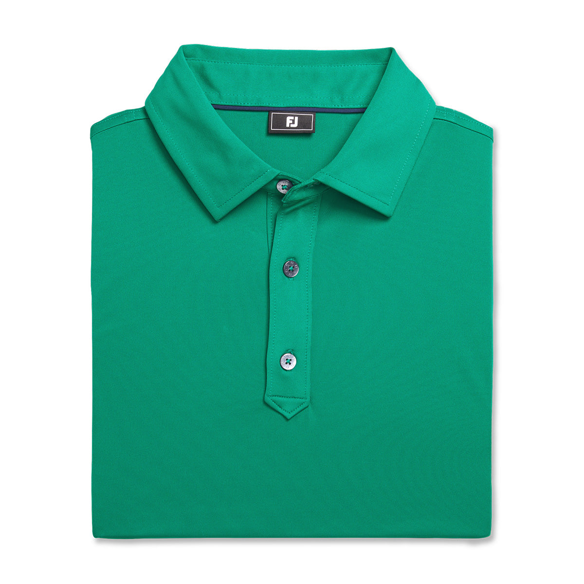 FootJoy ProDry Men's Performance Solid Lisle Set On Placket Shirt