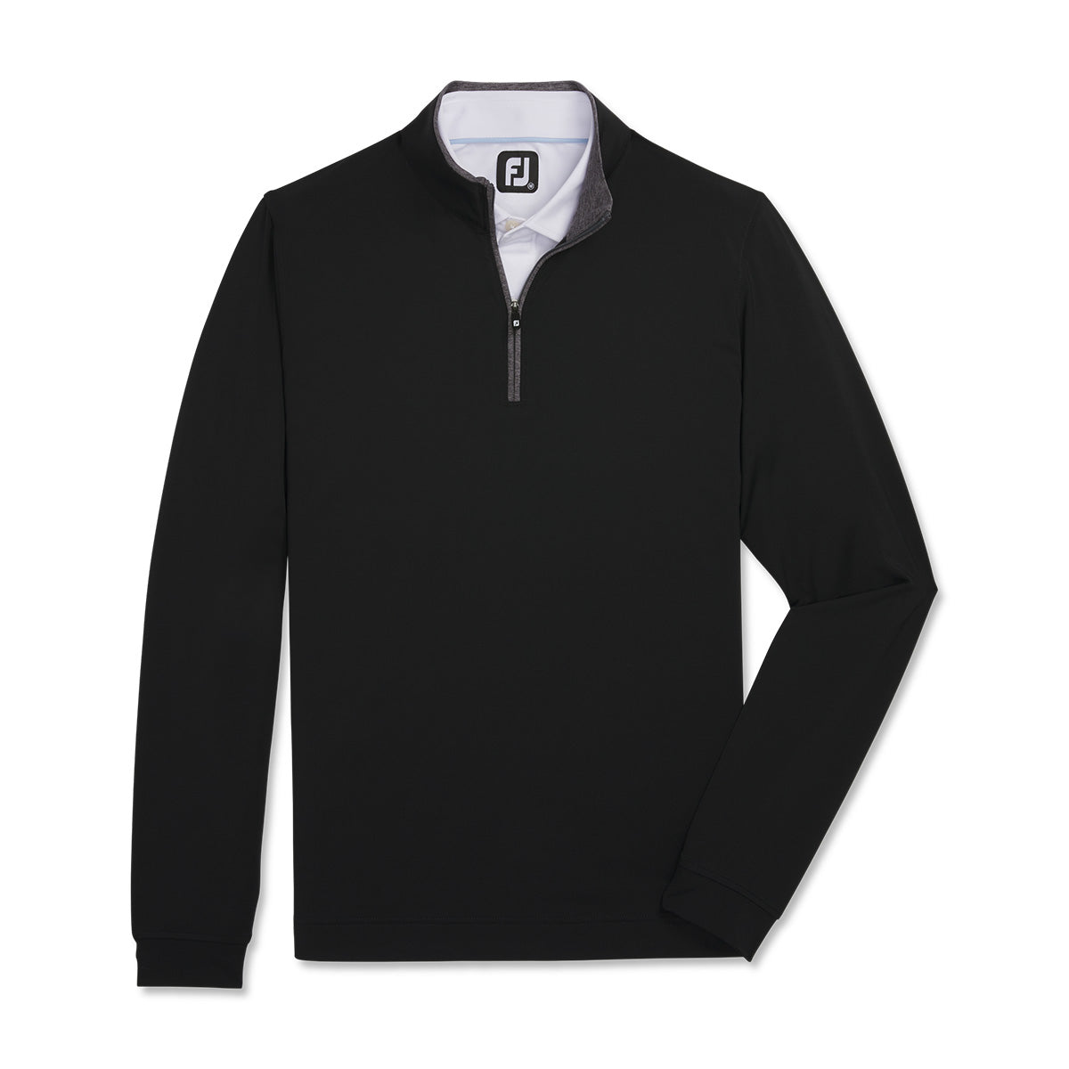 FootJoy Men's Lightweight Solid Mid-Layer with Trim