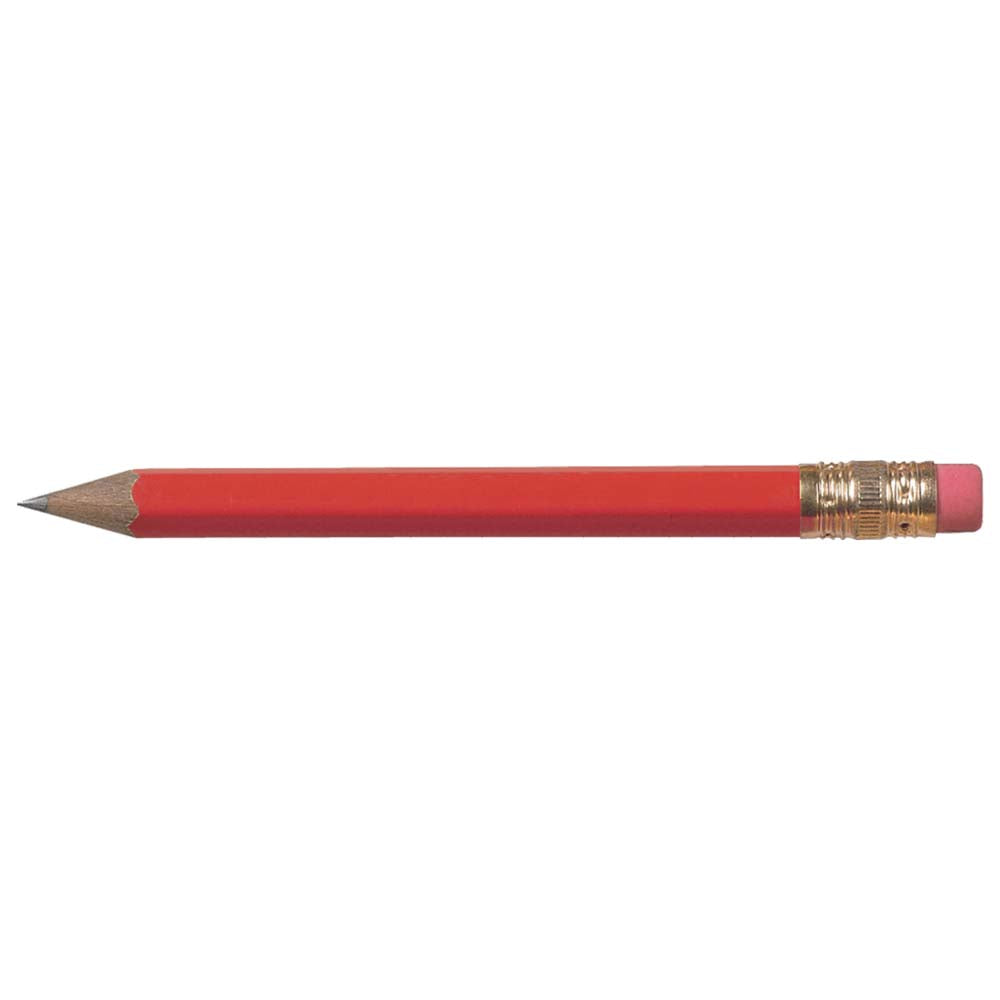 Golf Hex Pencil with Eraser