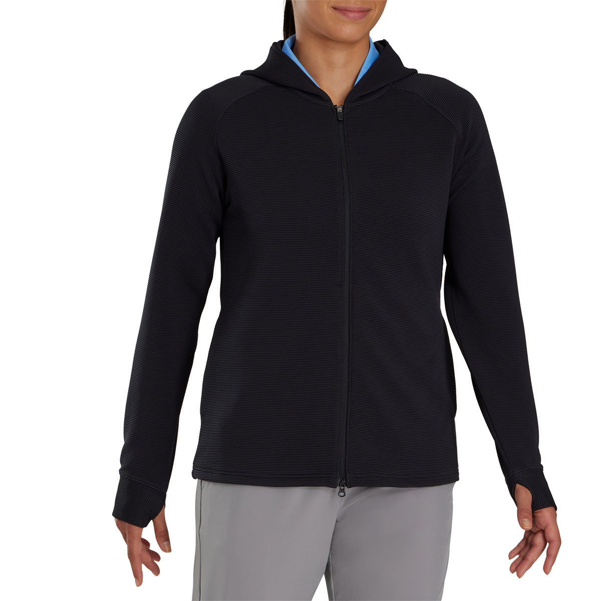 FootJoy Women's Full-Zip Ottoman Hoodie