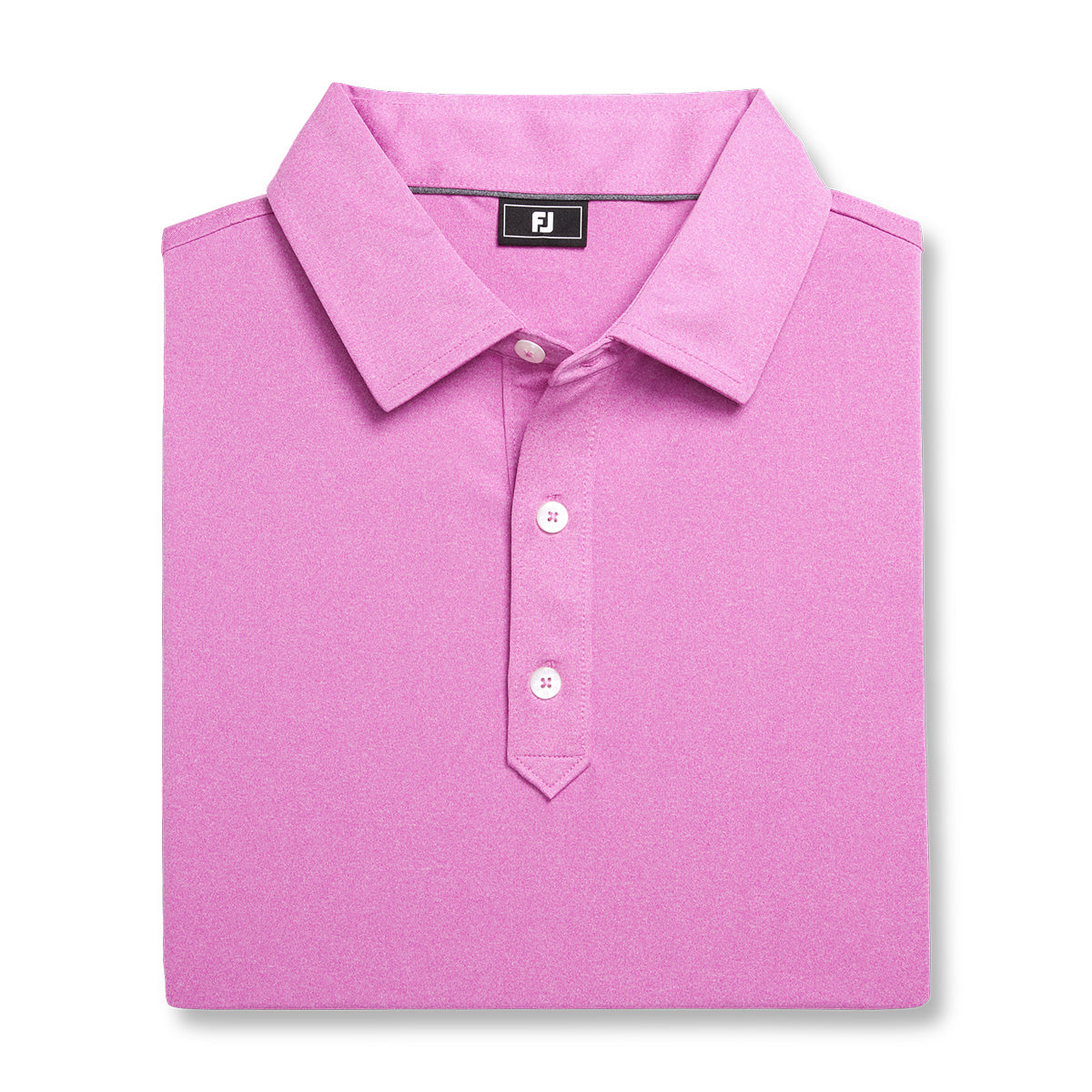 FootJoy ProDry Men's Performance Solid Lisle Set On Placket Shirt