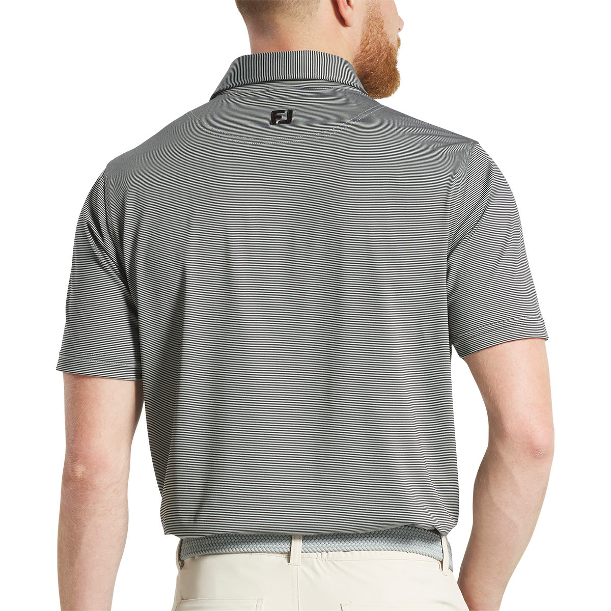 FootJoy Men's MicroFeeder Stripe Lisle