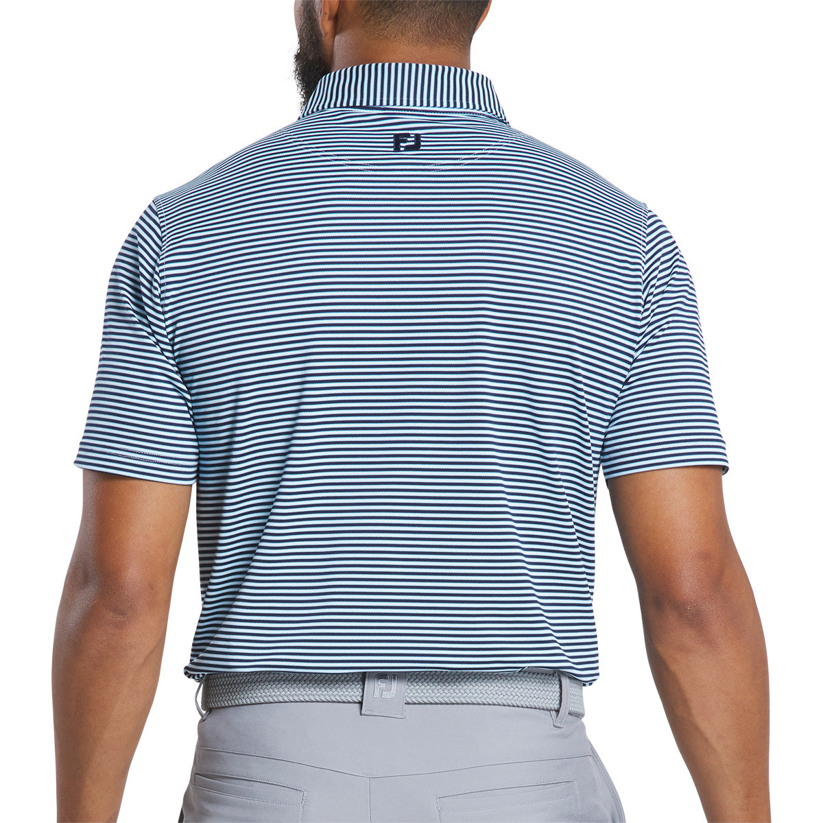 FootJoy Men's MultiStripe Stretch Pique