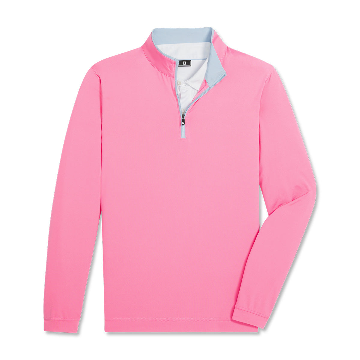 FootJoy Men's Lightweight Solid Mid-Layer with Trim