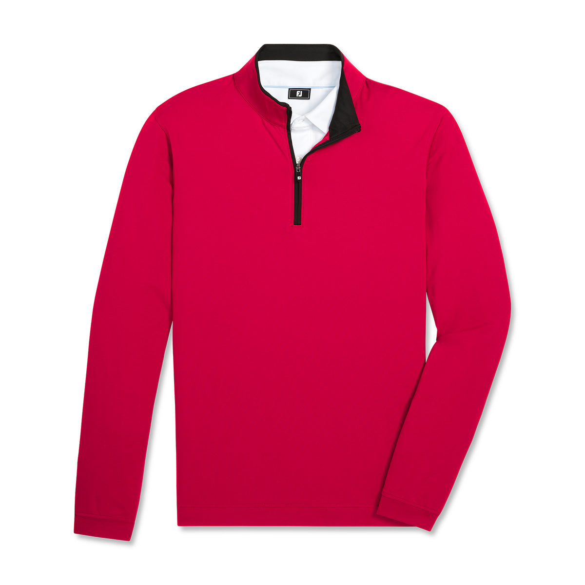FootJoy Men's Lightweight Solid Mid-Layer with Trim