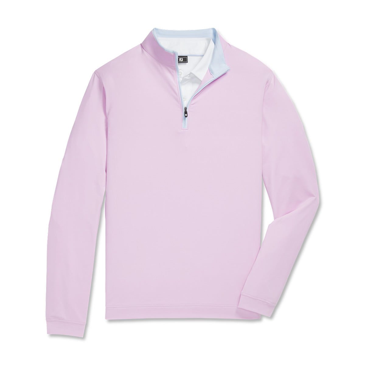 FootJoy Men's Lightweight Solid Mid-Layer with Trim