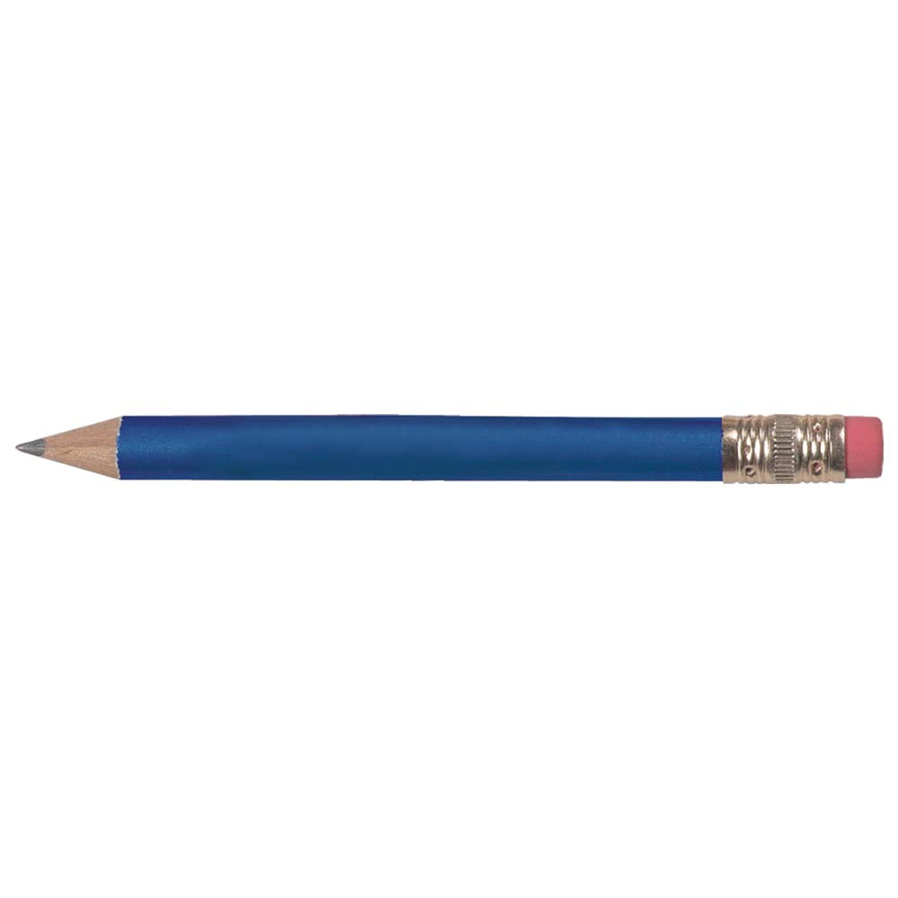 Golf Round Pencil with Eraser