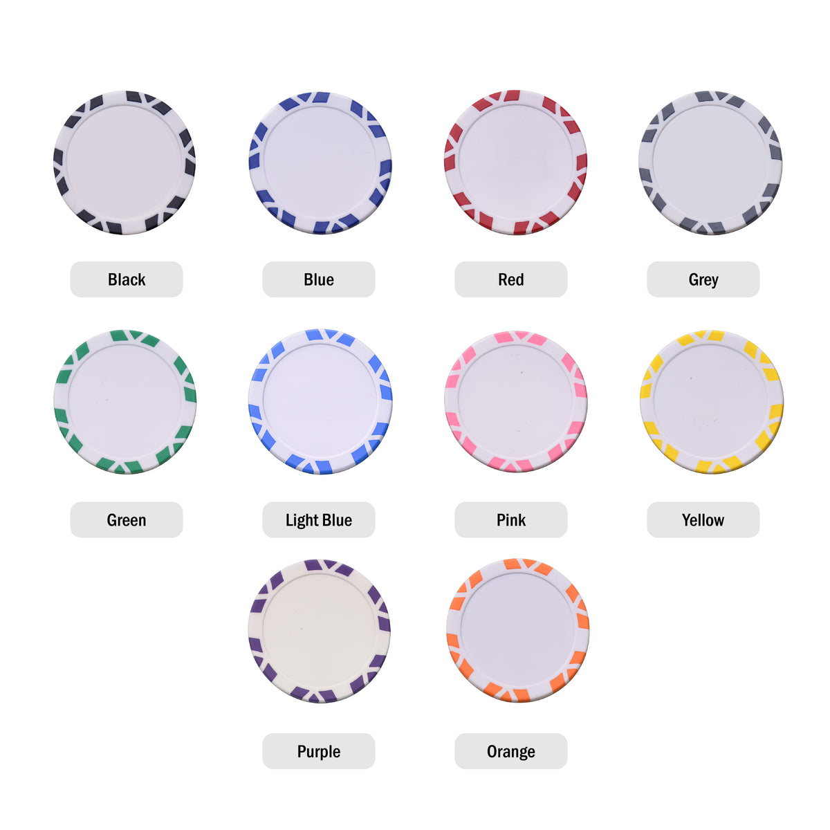 Mini Poker Chip Ball Marker
