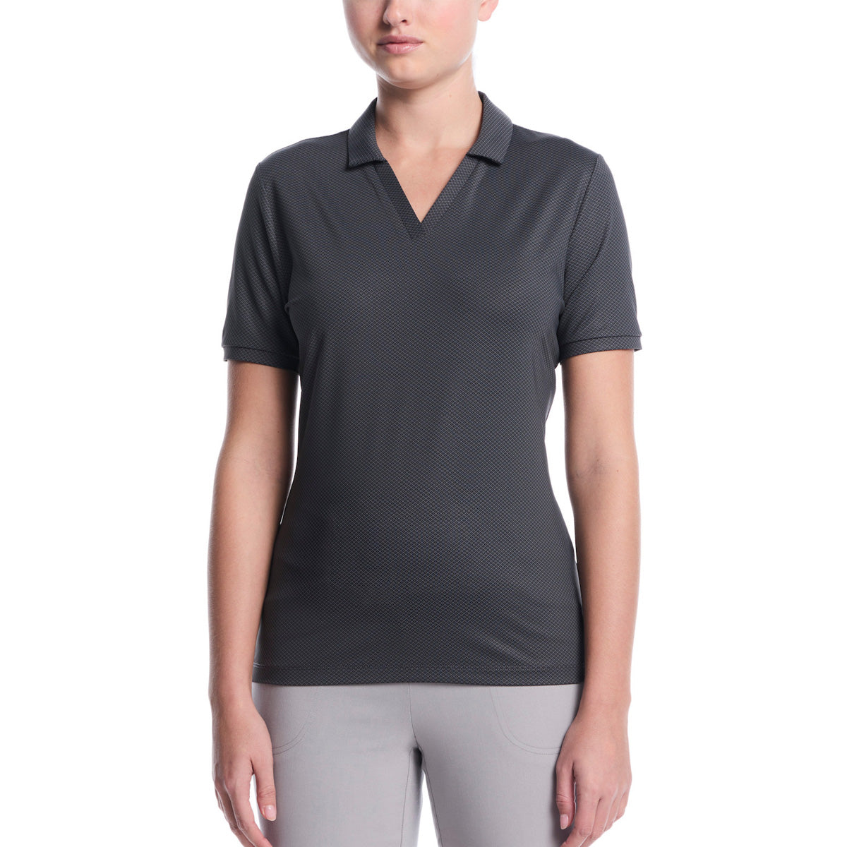 Callaway Women's Mini Geo Printed Polo