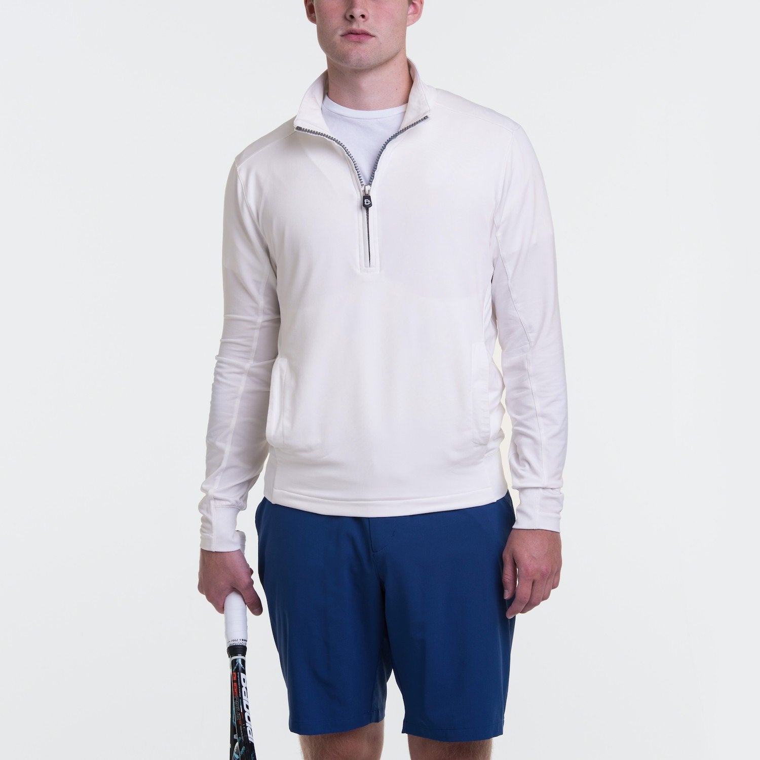B. Draddy Men's Blair Half Zip Pullover Shirt