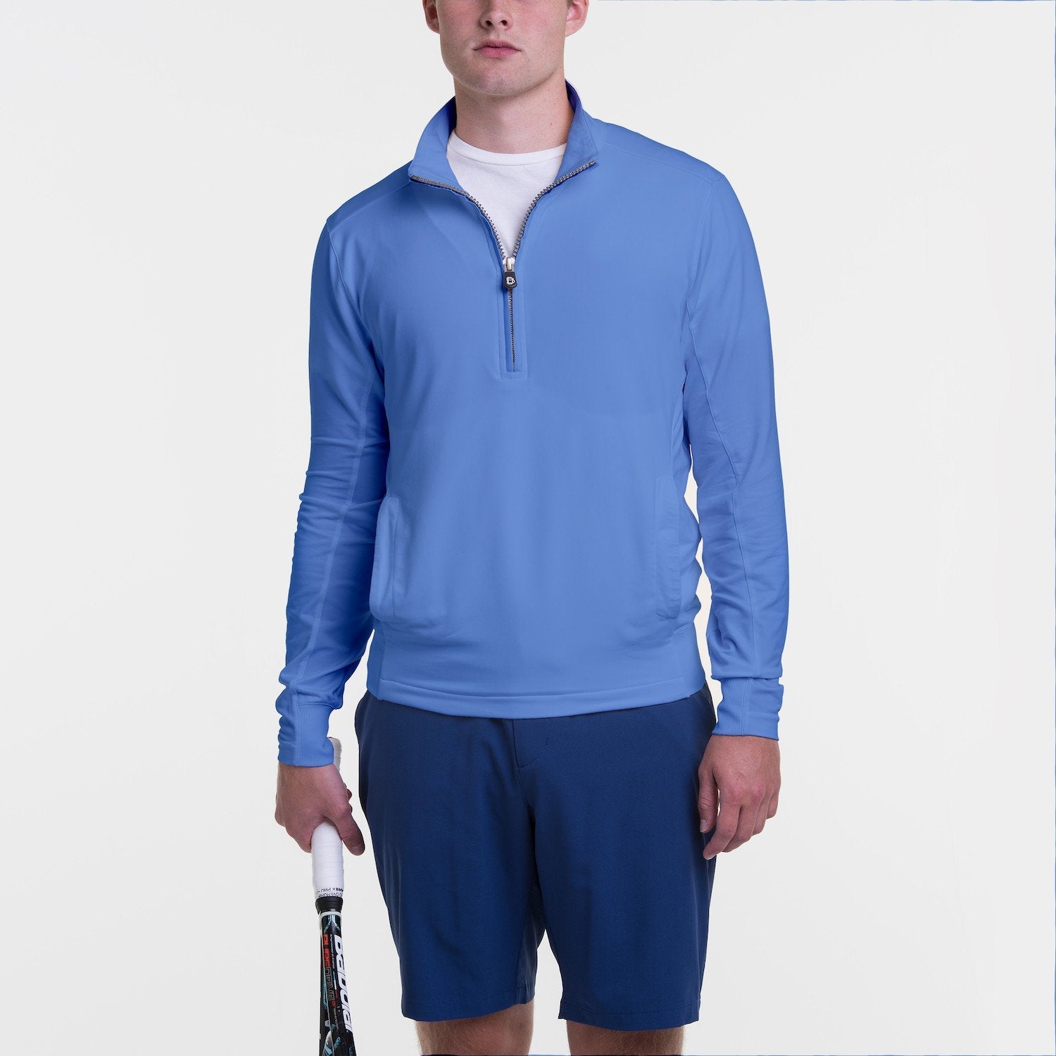B. Draddy Men's Blair Half Zip Pullover Shirt