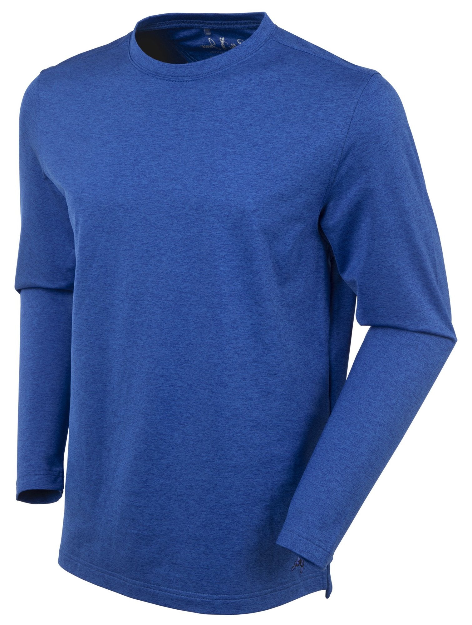 Bobby Jones Men's Gamer Long-Sleeve Jersey Crew Neck Tee Shirt