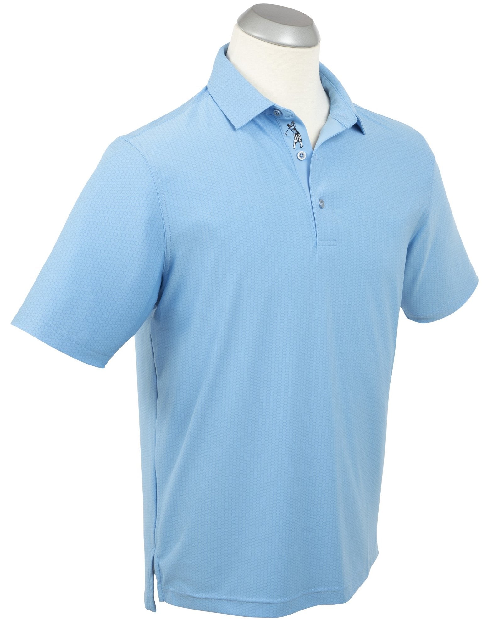 Bobby Jones Men's Performance Jersey Balata Print Polo