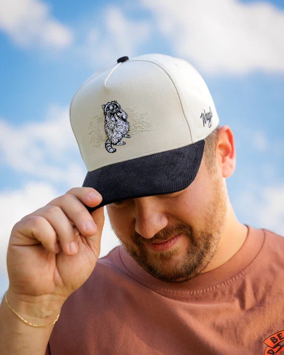 Waggle Trash Bandit Corduroy Brim Hat
