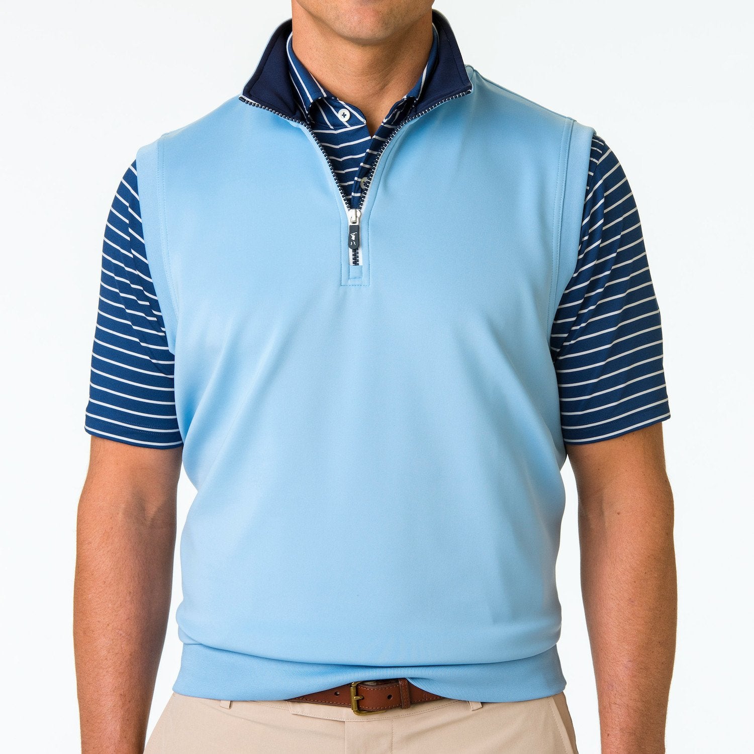Fairway & Greene Men's Caves Tech Quarter-Zip Vest