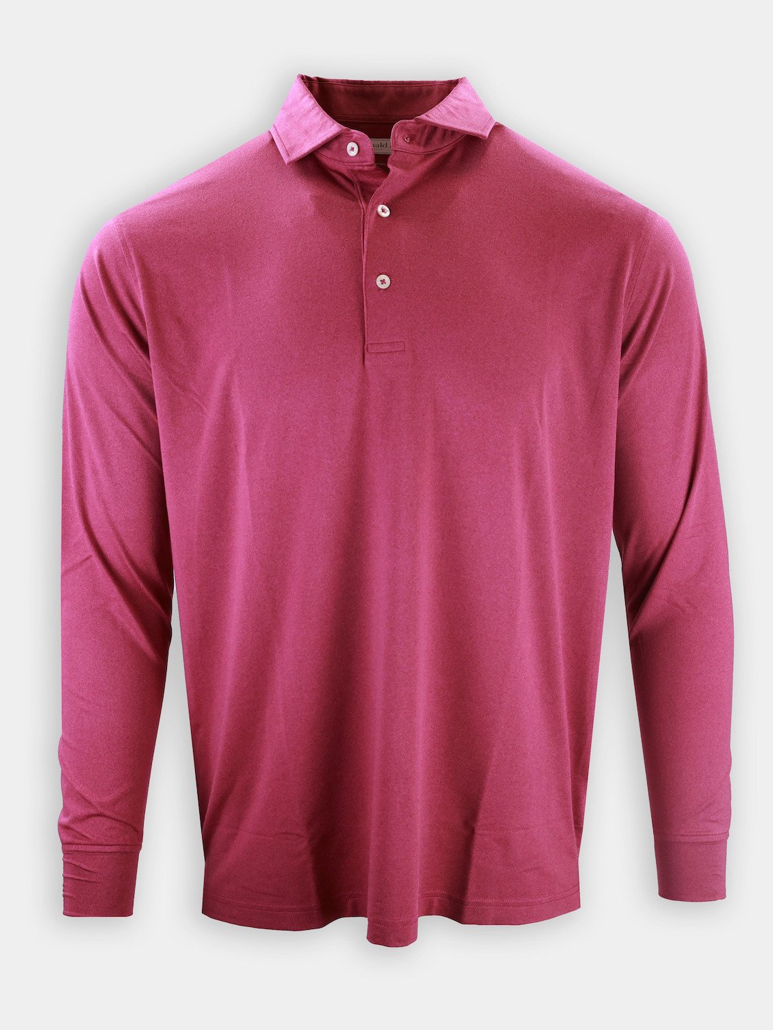Donald Ross Bandon Long Sleeve Melange Jersey