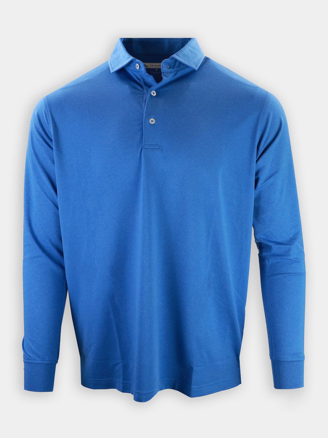 Donald Ross Bandon Long Sleeve Melange Jersey