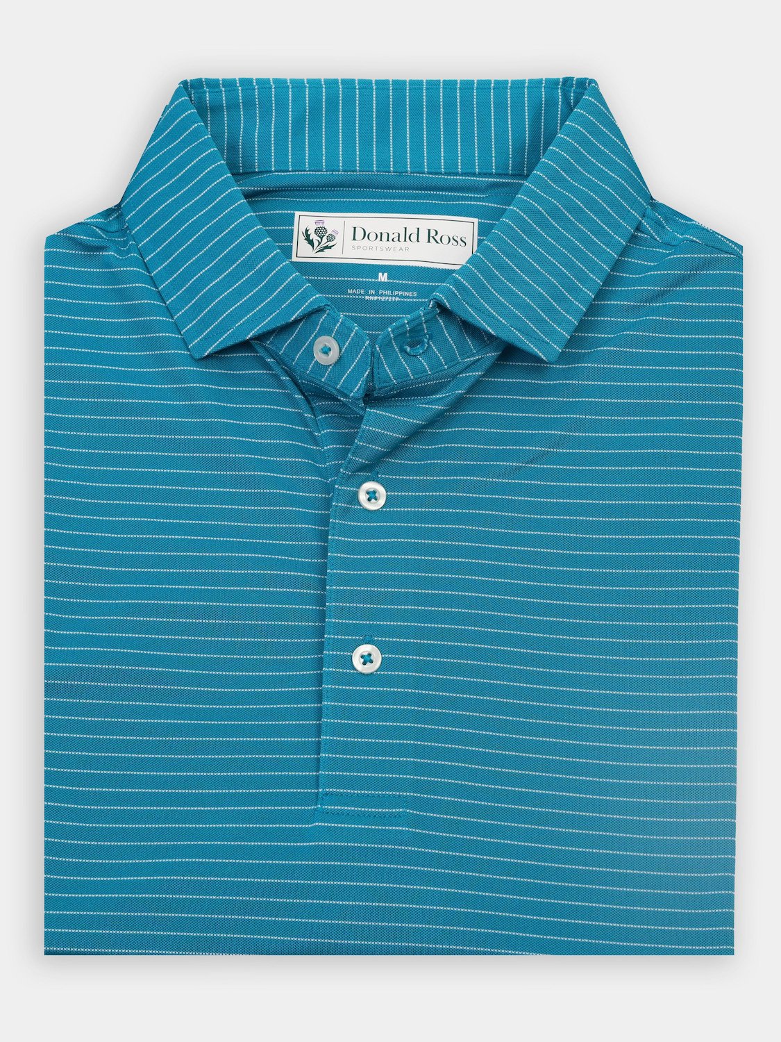Donald Ross Mick Baby Pique Pin Stripe