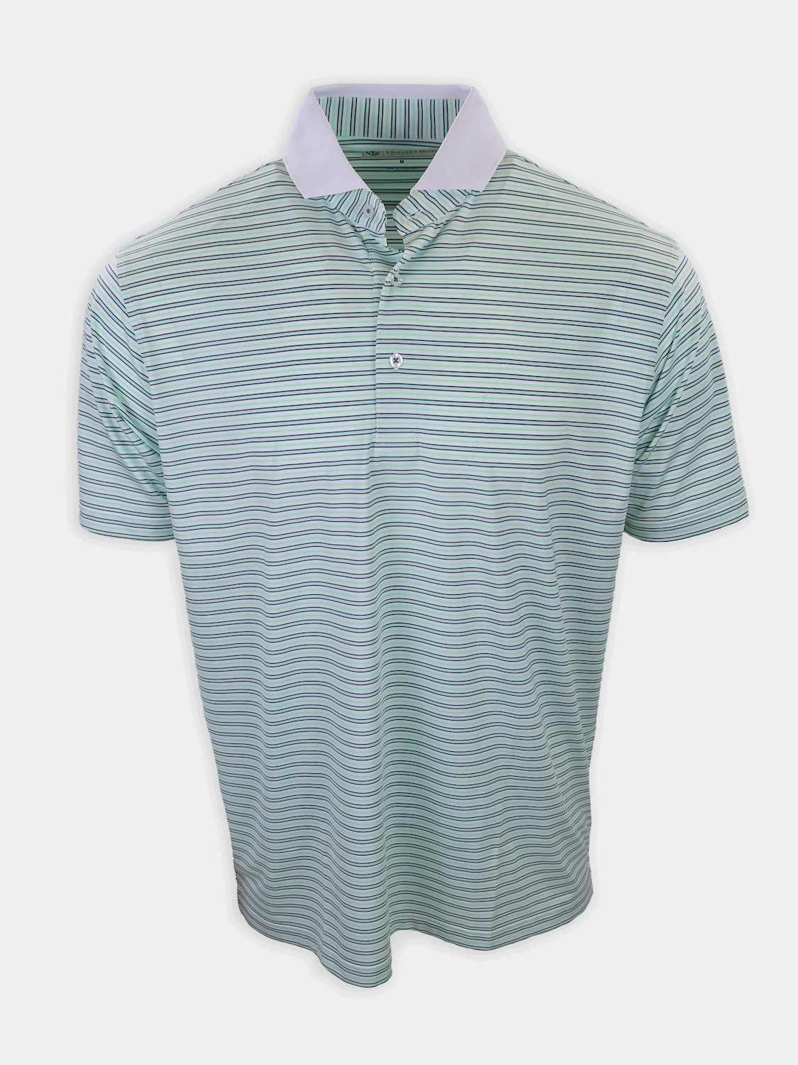 Donald Ross Moby Jersey Multi Stripe Polo