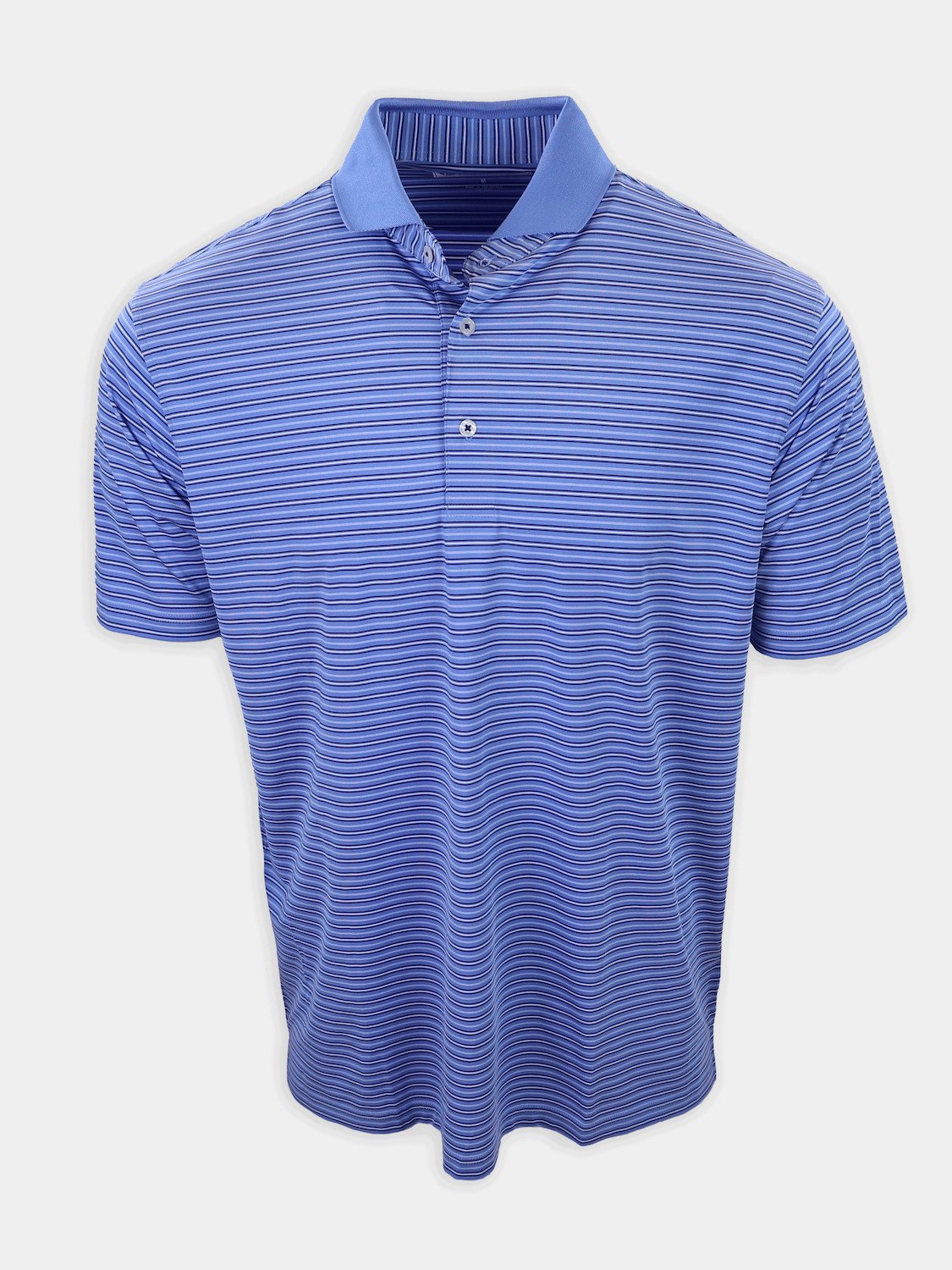 Donald Ross Moby Jersey Multi Stripe Polo
