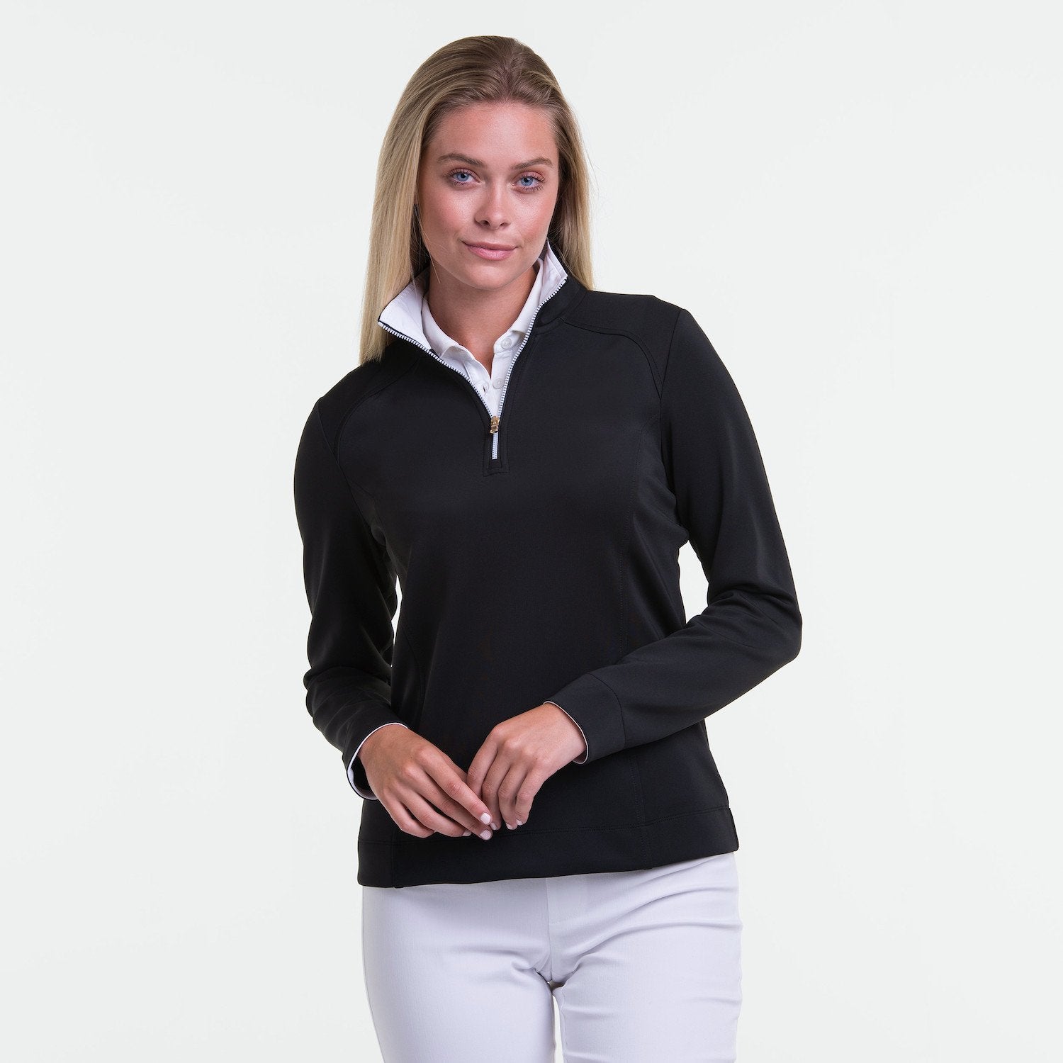 Fairway & Greene Women's Wells Quarter Zip Pullover Shirt