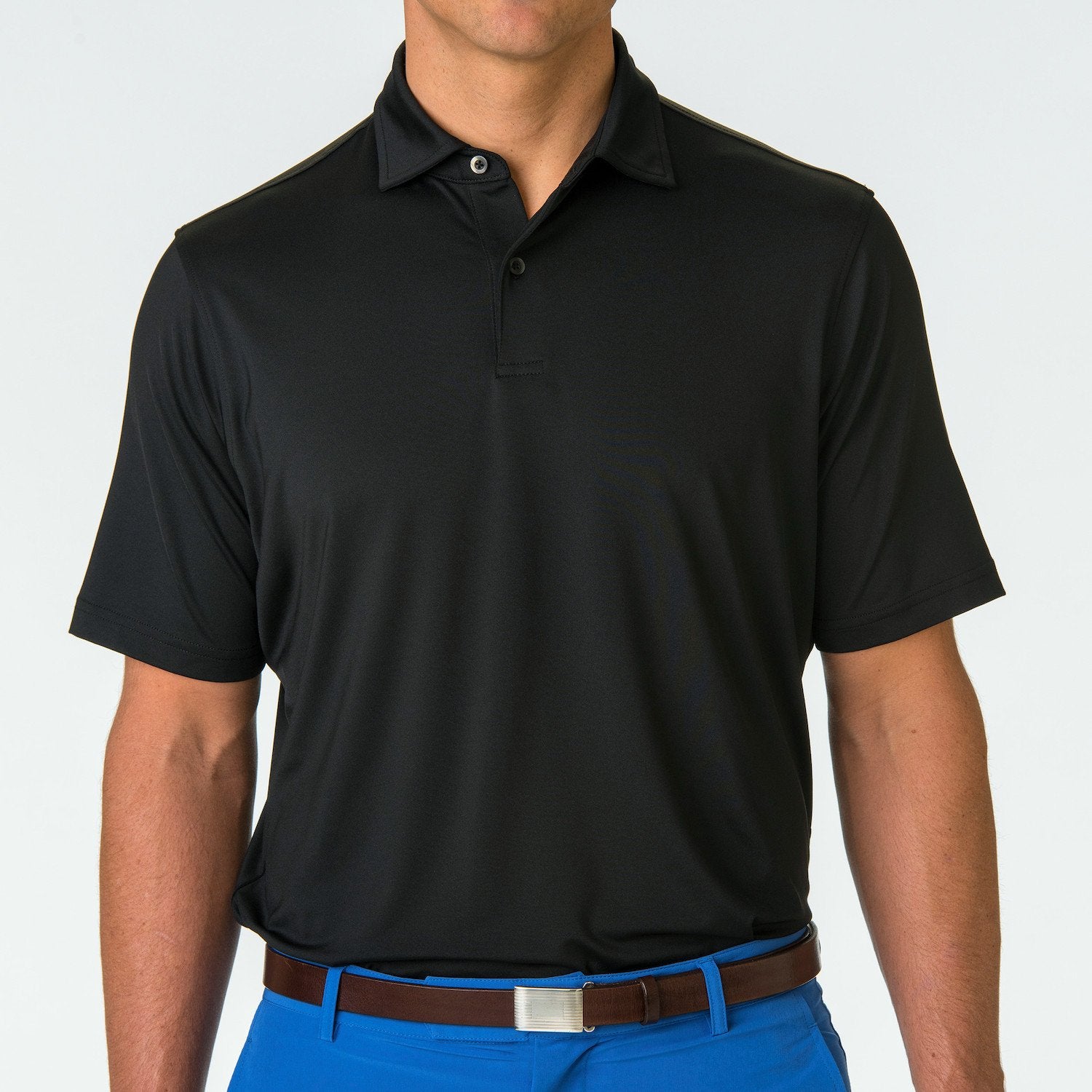 Fairway & Greene Men's Tournament Solid Polo USA MADE