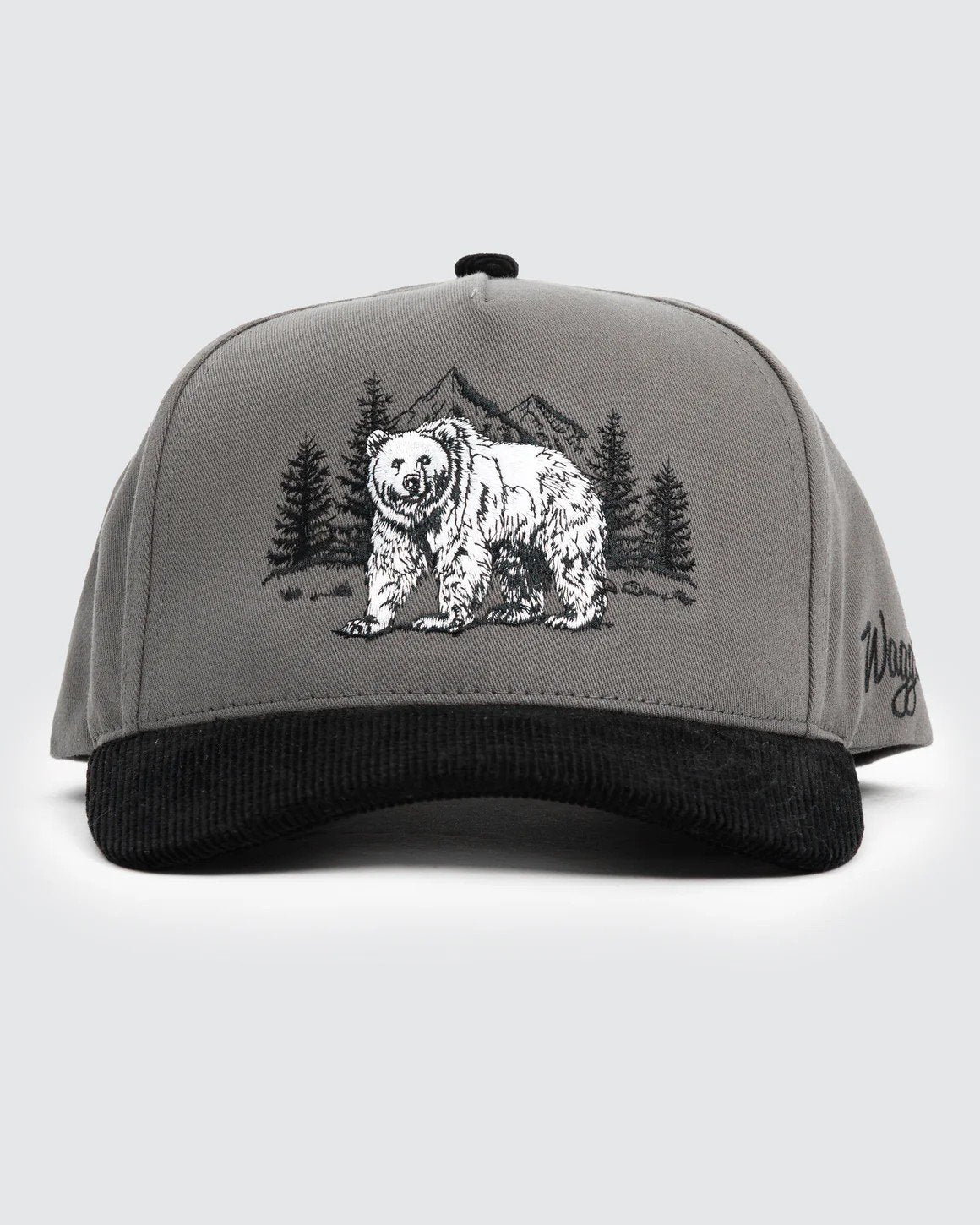 Waggle Grizz Corduroy Brim Hat