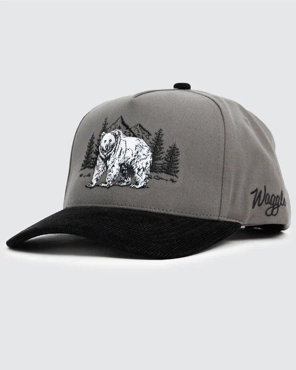 Waggle Grizz Corduroy Brim Hat