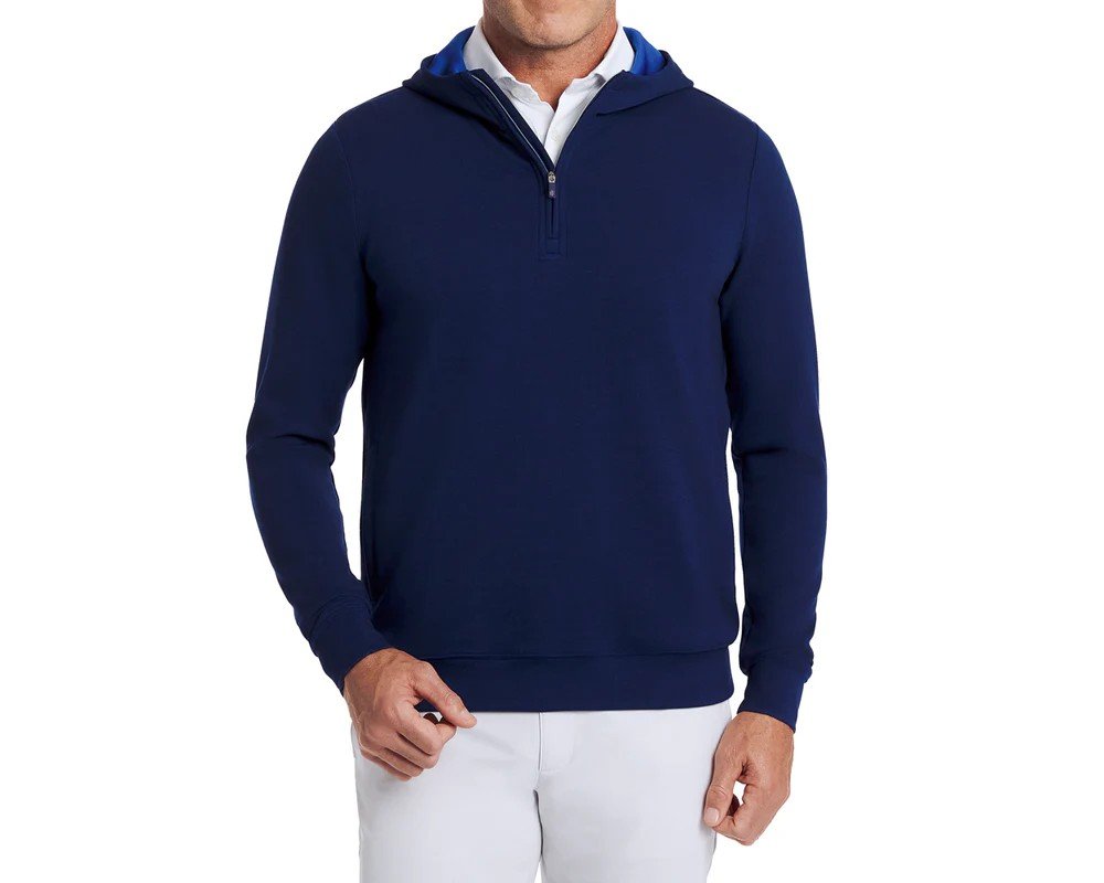 Holderness & Bourne The Tilley Quarter-Zip Hoodie