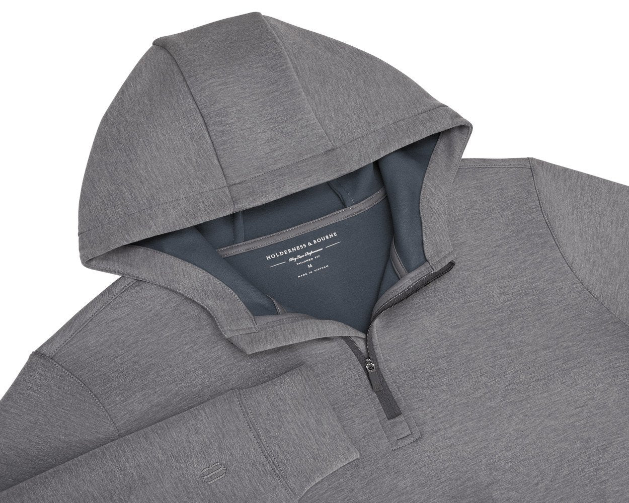 Holderness & Bourne The Tilley Quarter-Zip Hoodie