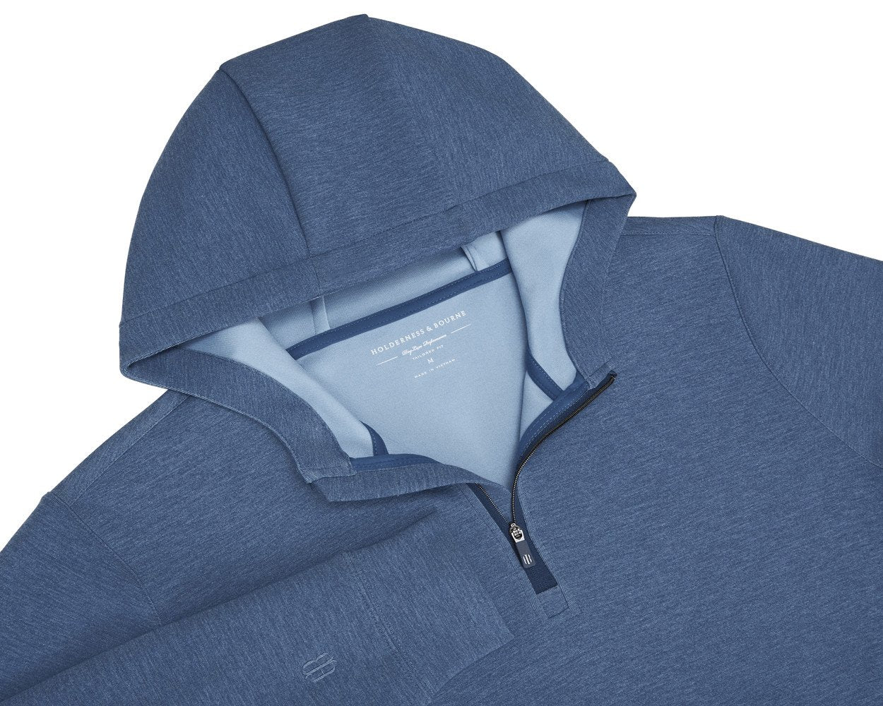 Holderness & Bourne The Tilley Quarter-Zip Hoodie