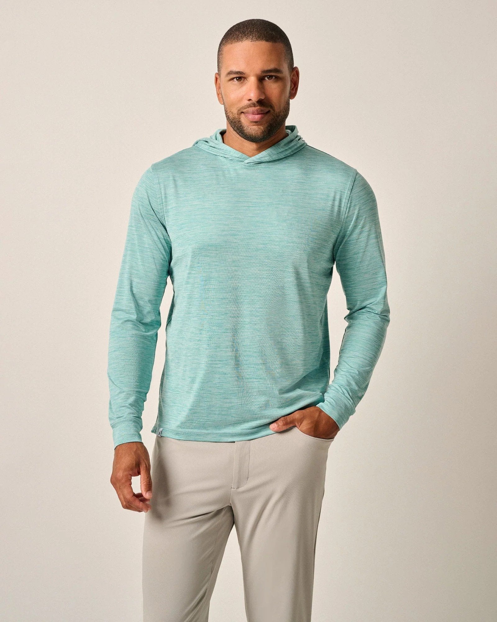 Johnnie-O Men's Talon Lightweight Heather Hoodie Tee