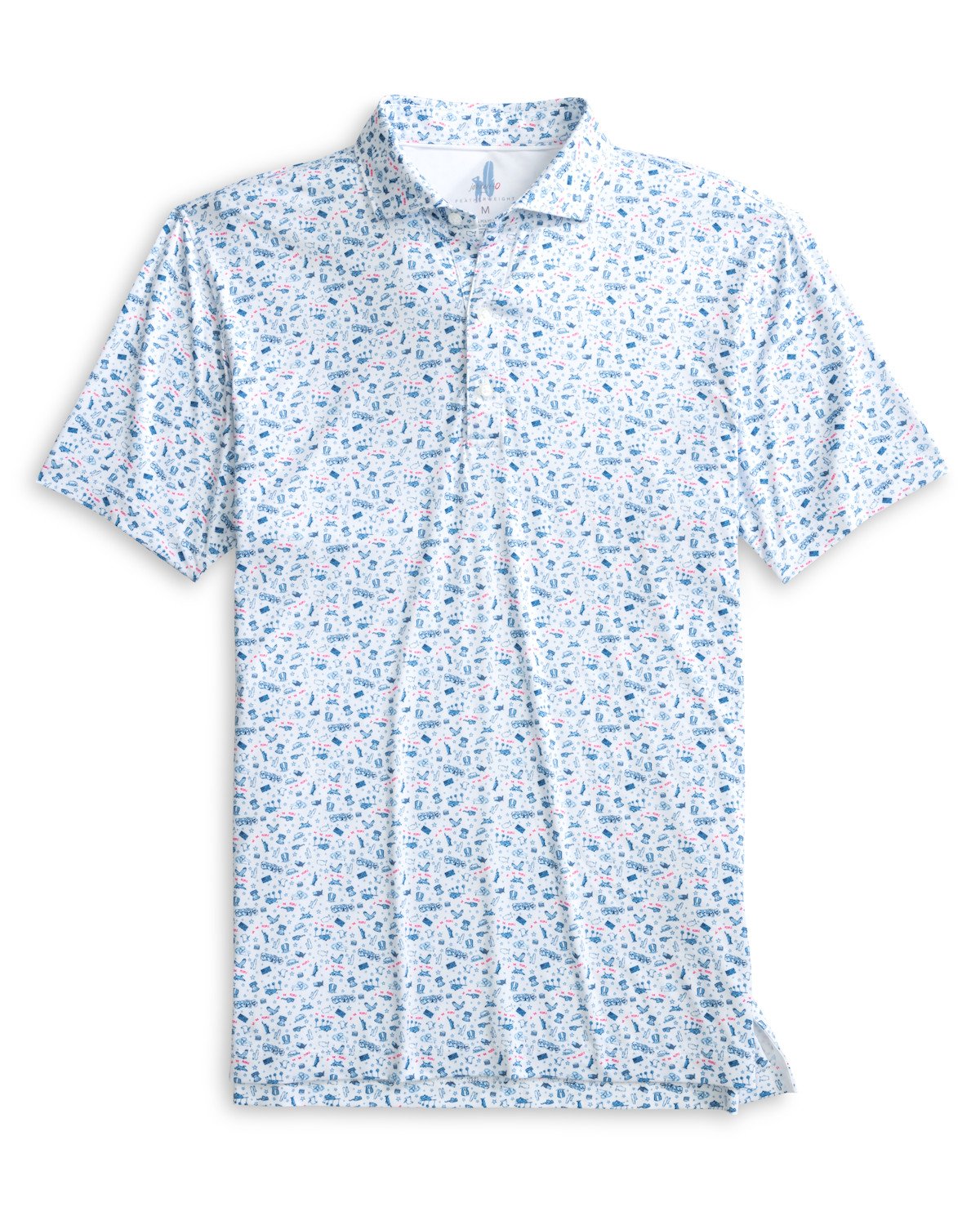 Johnnie-O Men's JO Merica Featherweight Performance Polo