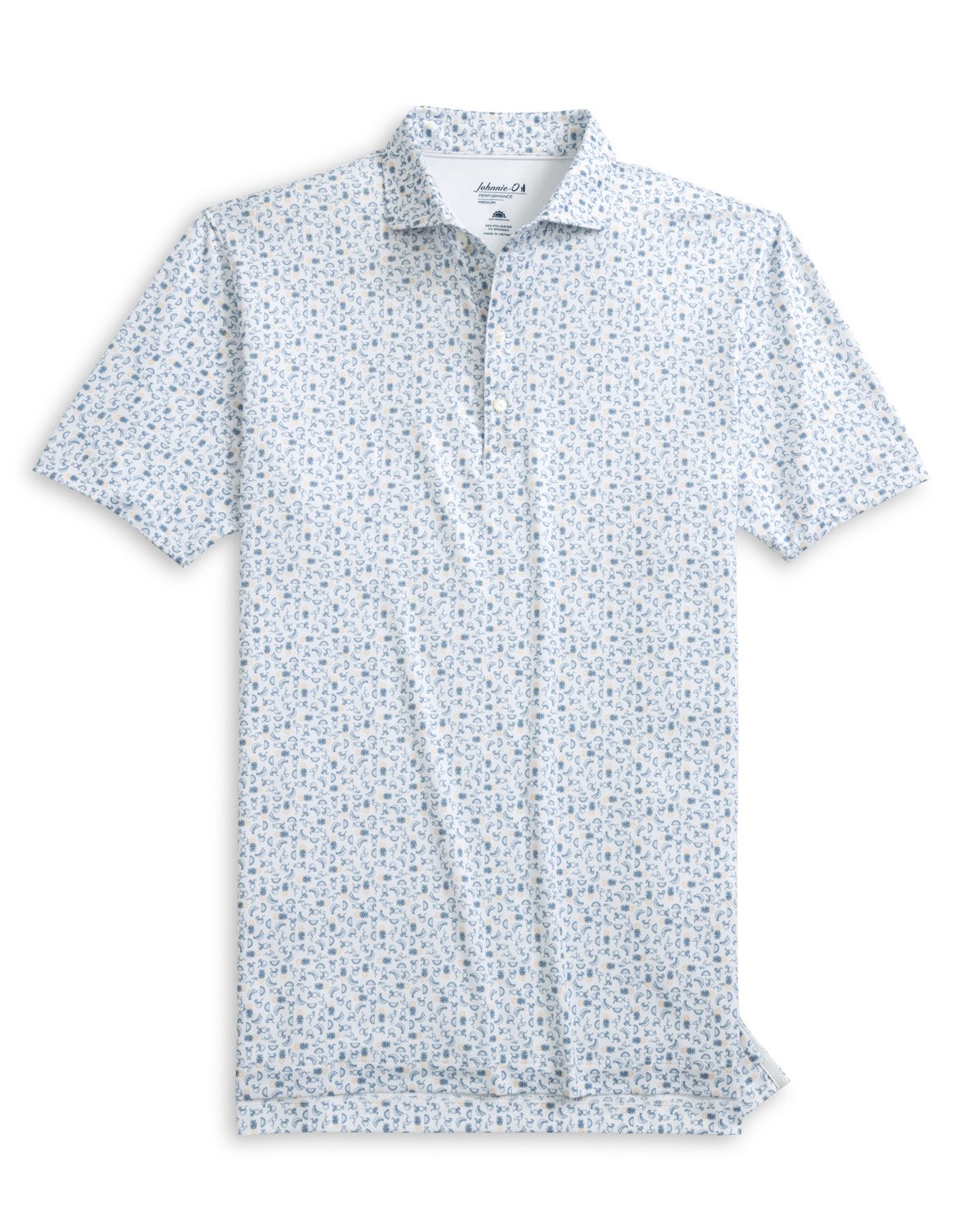 Johnnie-O Men's Performance Jersey Polo - Cabana Bar