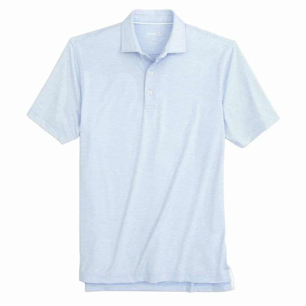Johnnie-O Men's Prep-Formance Lyndon Striped Jersey Polo