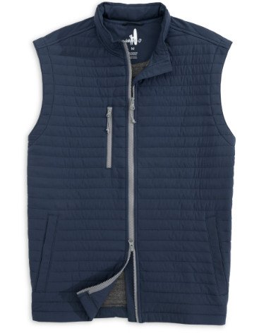 Johnnie-O Men's Crosswind Quilted Vest