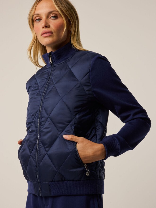 Greyson Women's Aries Diamond Quilted Hybrid Jacket