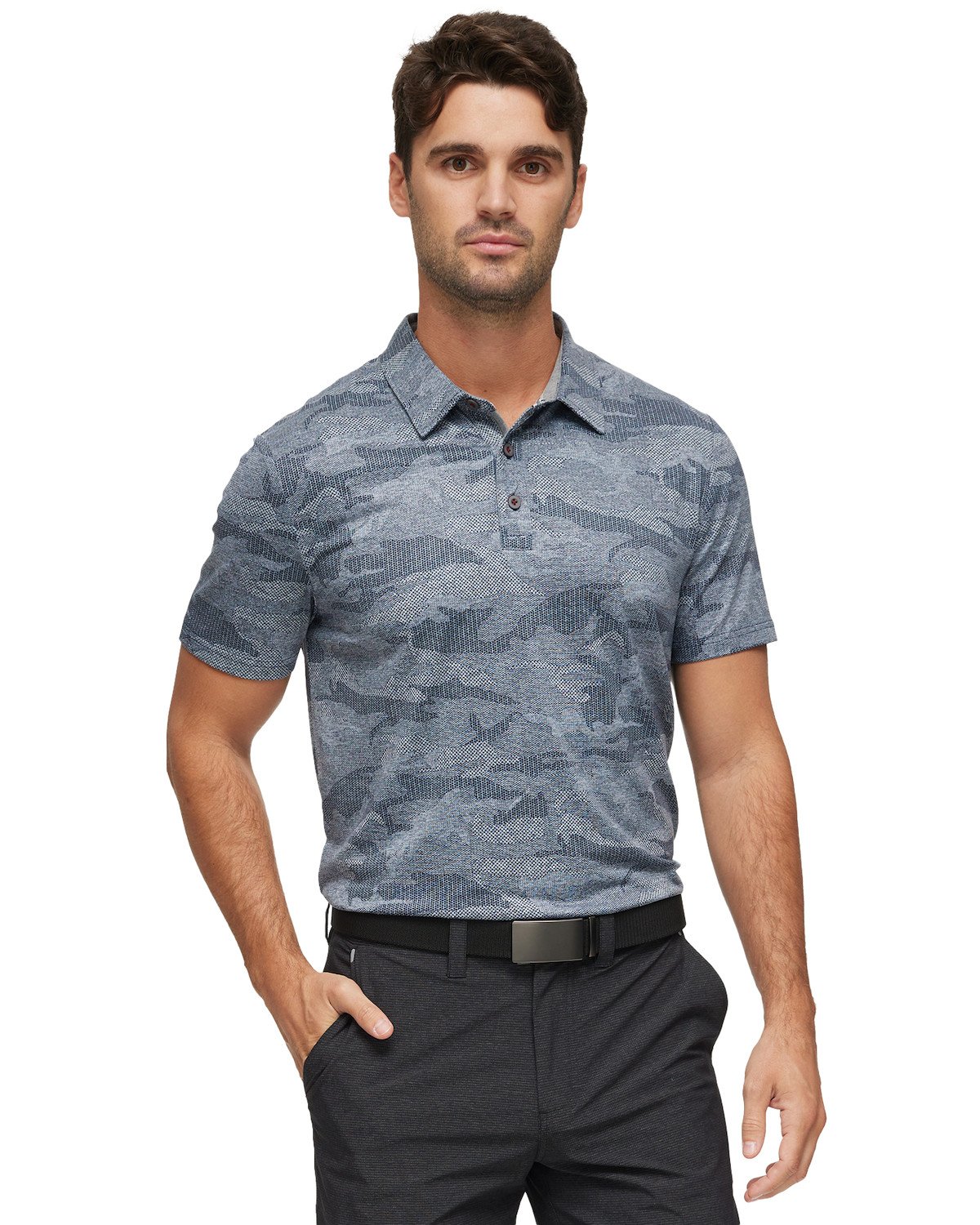 Flag & Anthem Men's Camo Dot Performance Polo