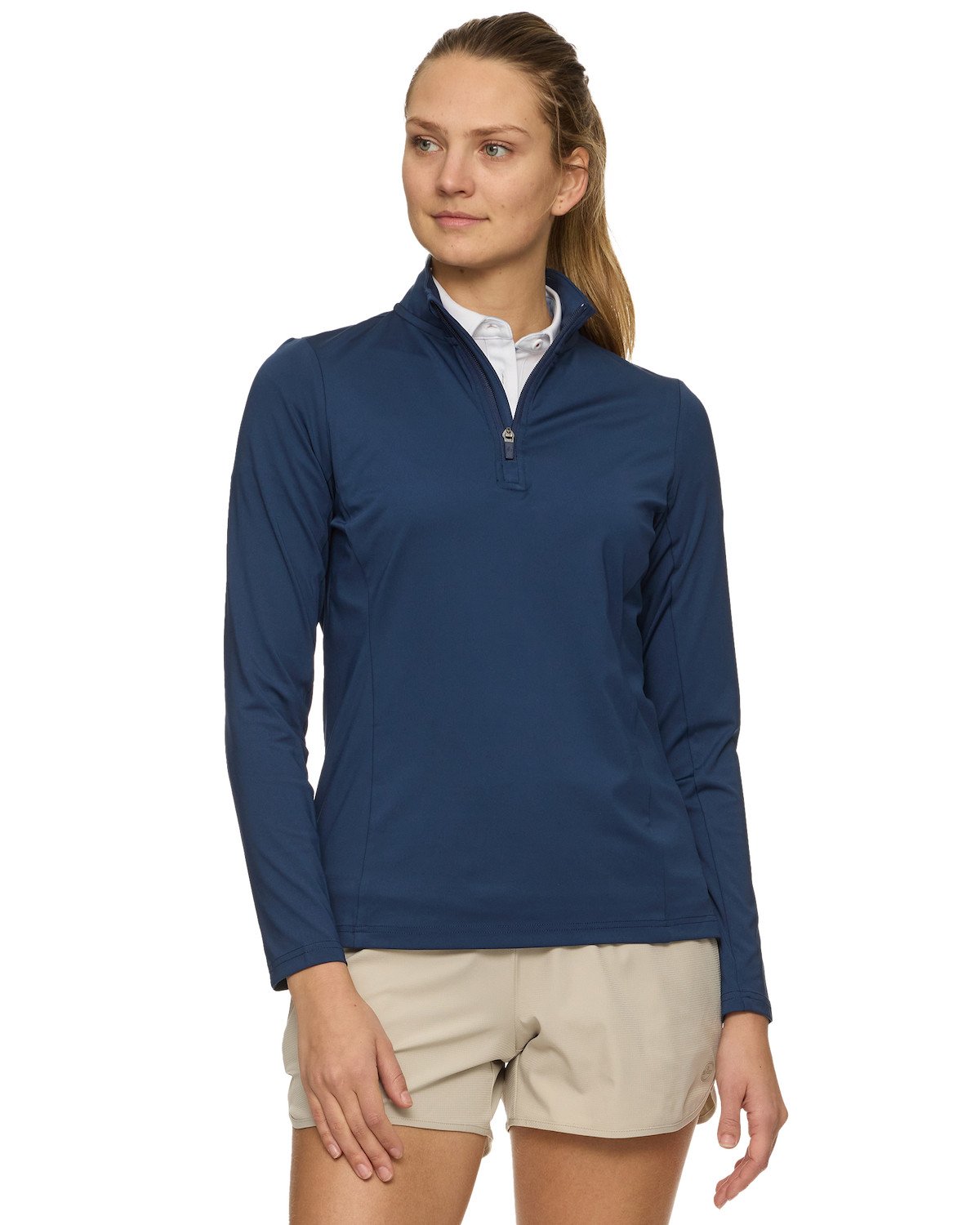 Flag & Anthem Women's Journey Performance 1/4 Zip Mock Neck