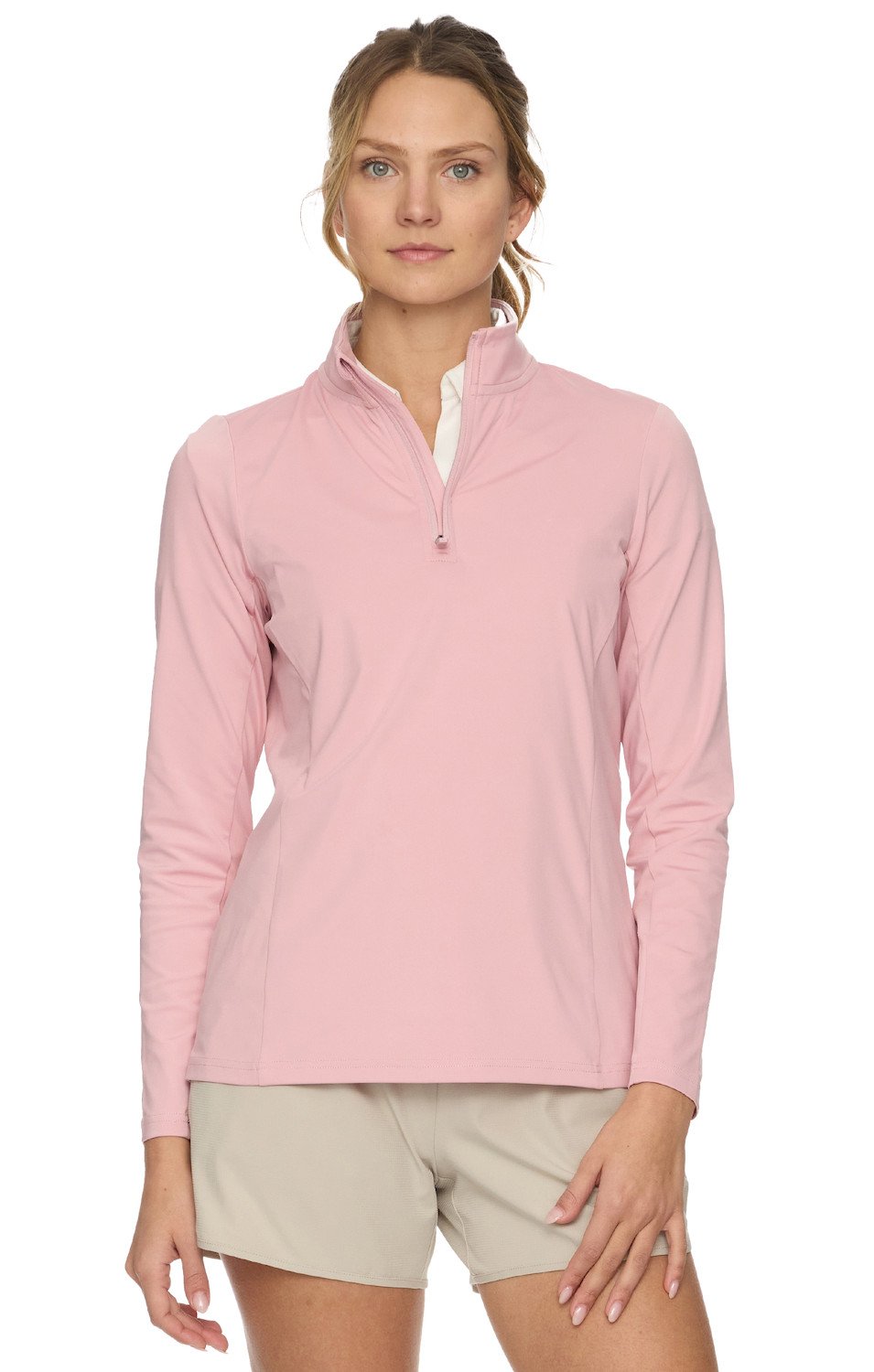 Flag & Anthem Women's Journey Performance 1/4 Zip Mock Neck
