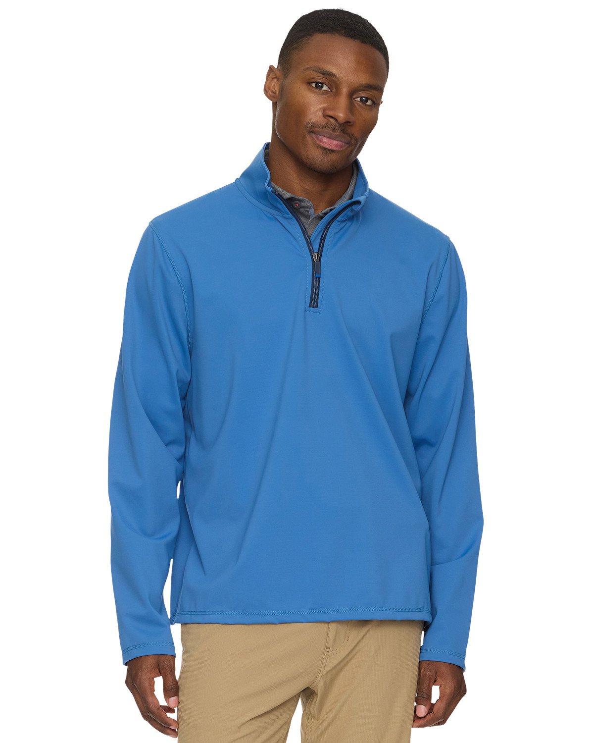 Flag & Anthem Men's Journey Performance 1/4 Zip Mock Neck