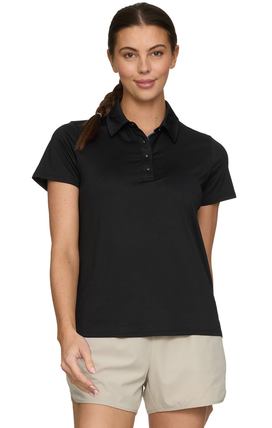 Flag & Anthem Women's MVP SS Solid Performance Polo