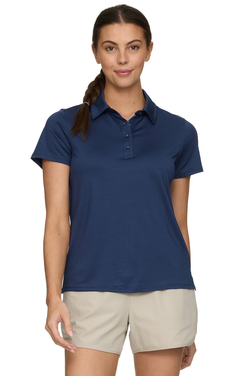 Flag & Anthem Women's MVP SS Solid Performance Polo